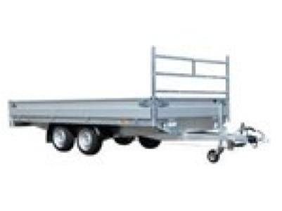 Plateauwagen geremd 6 meter