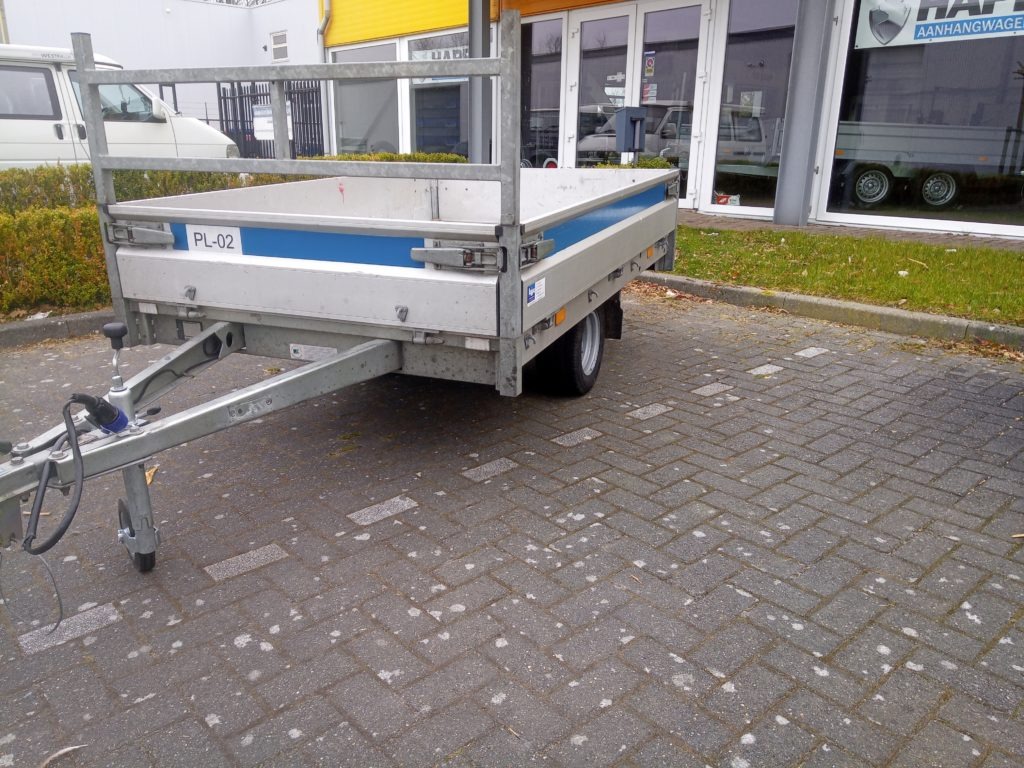 plateauwagen ongeremd 2.3
